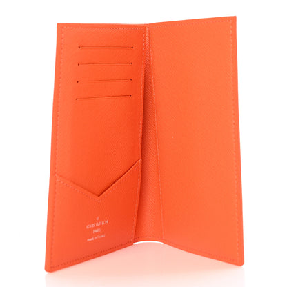 Louis Vuitton Taigarama Passport Cover Orange 5 of 6