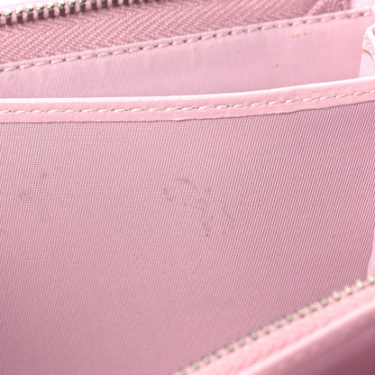 Christian Dior Calfskin Cannage Stitched Diorling Rendezvous Chain Wallet Pink 6 of 7
