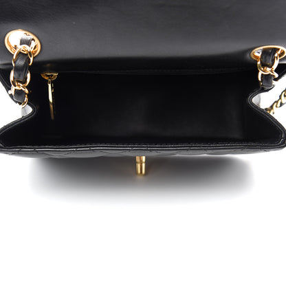 Chanel Lambskin Quilted Mini Square Flap Black 5 of 11