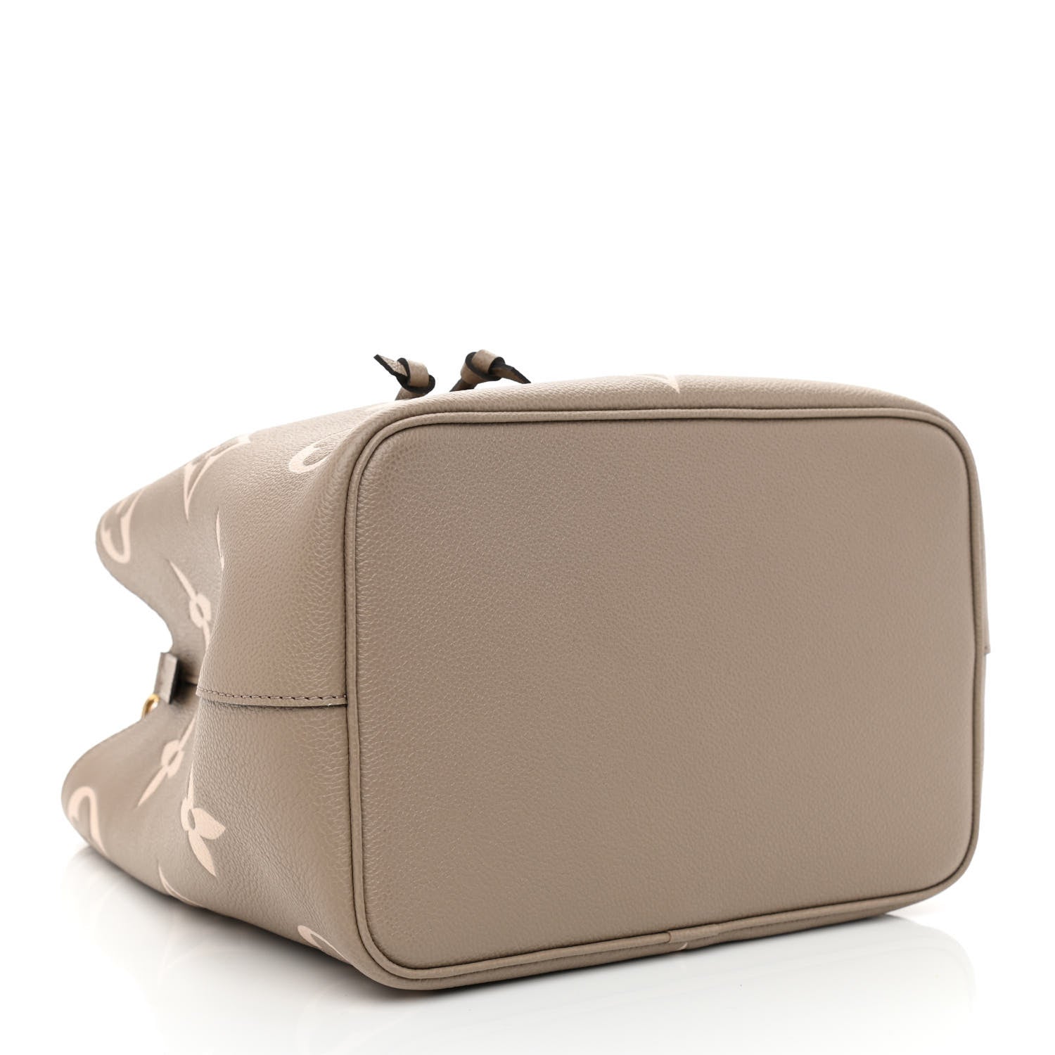 Louis Vuitton Empreinte Monogram Giant Neonoe MM Tourterelle Creme 5 of 11