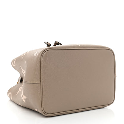 Louis Vuitton Empreinte Monogram Giant Neonoe MM Tourterelle Creme 5 of 11