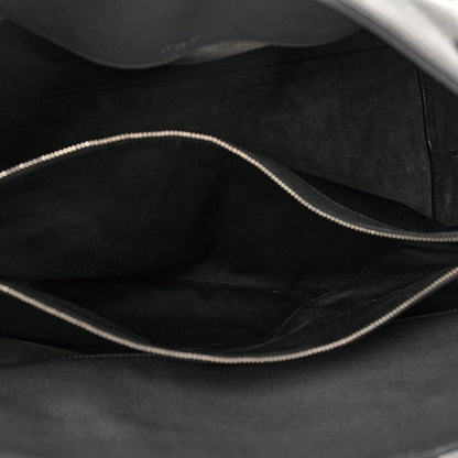 Saint Laurent Grained Calfskin Large Souple Sac De Jour Grey 8 of 15