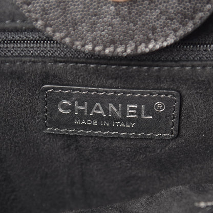Chanel Caviar Small Studded Deauville Tote Black 7 of 8
