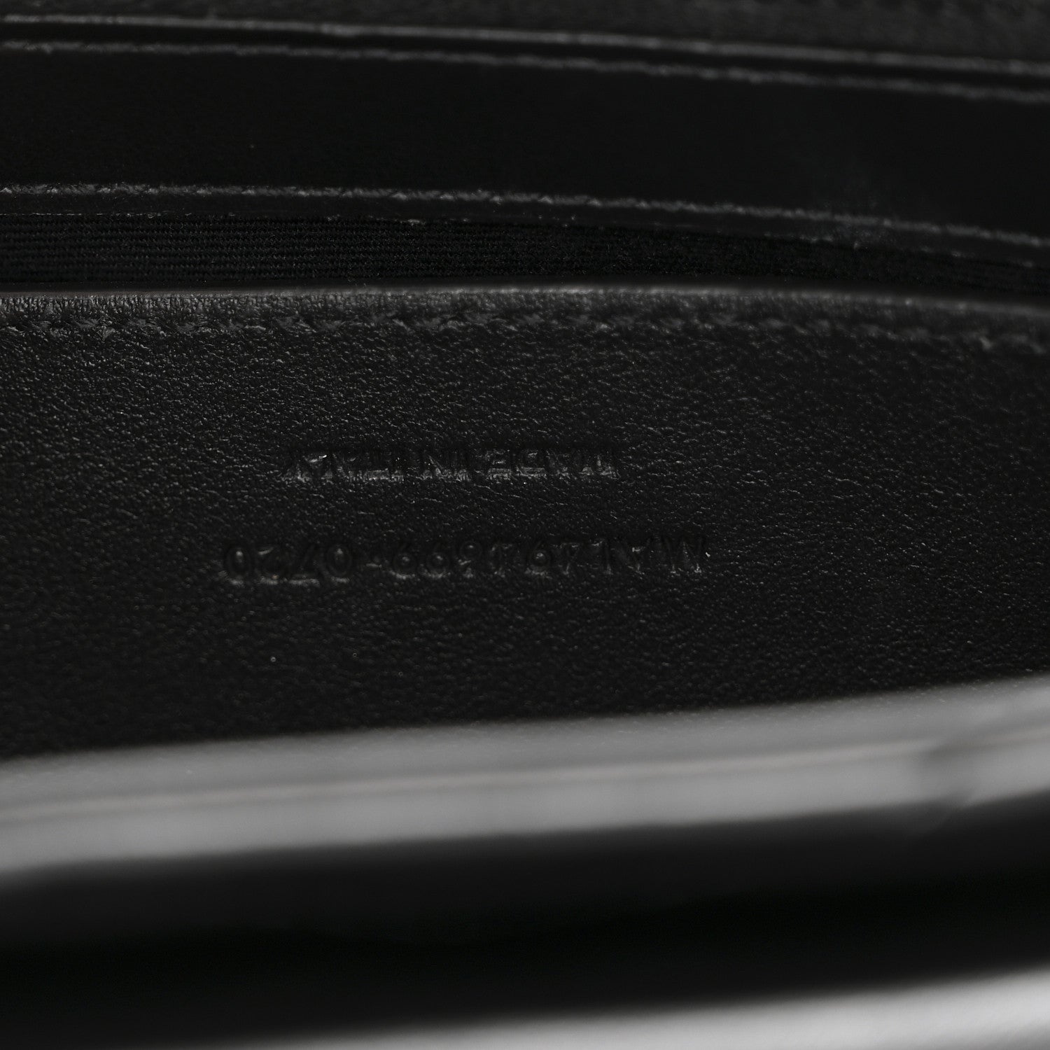 Saint Laurent Calfskin Y Quilted Monogram Monochrome Small Loulou Chain Satchel Black 7 of 10