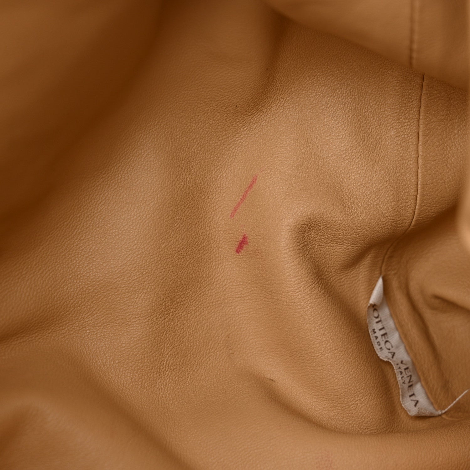 Bottega Veneta Nappa Maxi Intrecciato The Pouch Oversized Clutch Almond 15 of 18