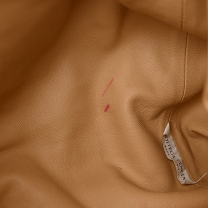 Bottega Veneta Nappa Maxi Intrecciato The Pouch Oversized Clutch Almond 15 of 18