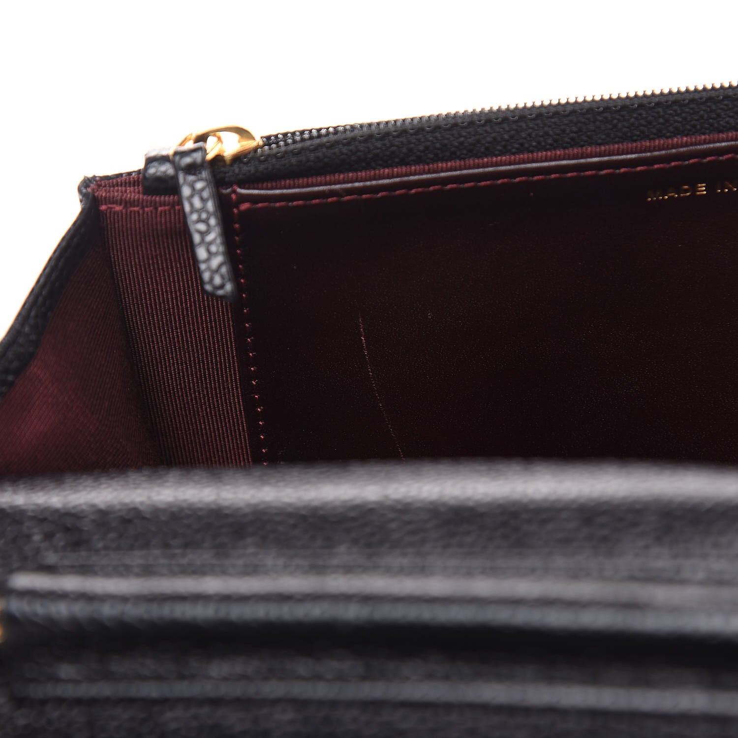 Chanel Caviar Quilted Wallet On Chain WOC Black 8 of 9