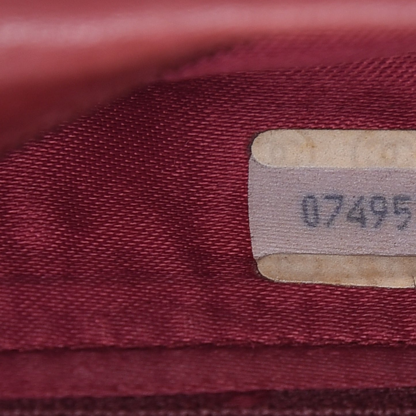 Lambskin Quilted Small Single Flap Red