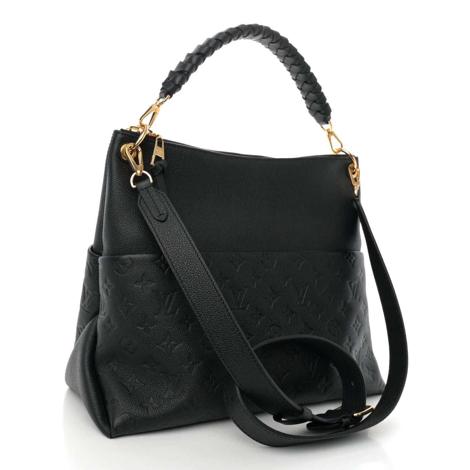 Louis Vuitton Empreinte Maida Hobo Black 3 of 9