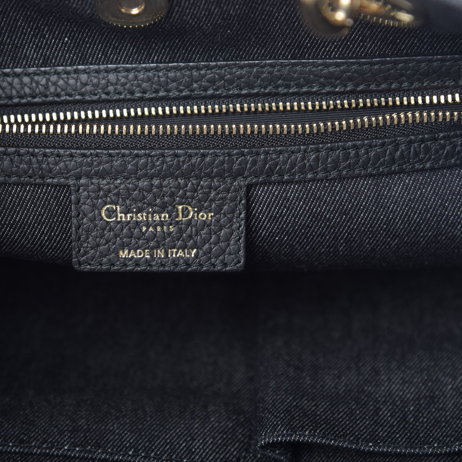 Christian Dior Denim Dior D Light Tote Multi 6 of 10