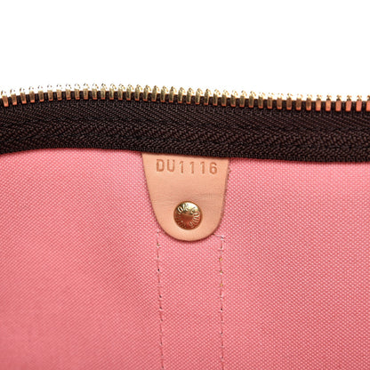 Louis Vuitton Monogram Jungle Dots Keepall Bandouliere 50 Sugar Pink Poppy 8 of 9