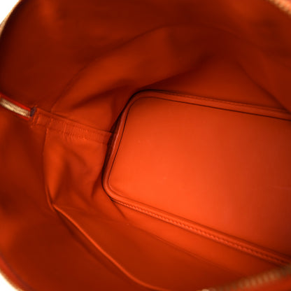 Hermes Taurillon Clemence Bolide 35 Orange 12 of 18