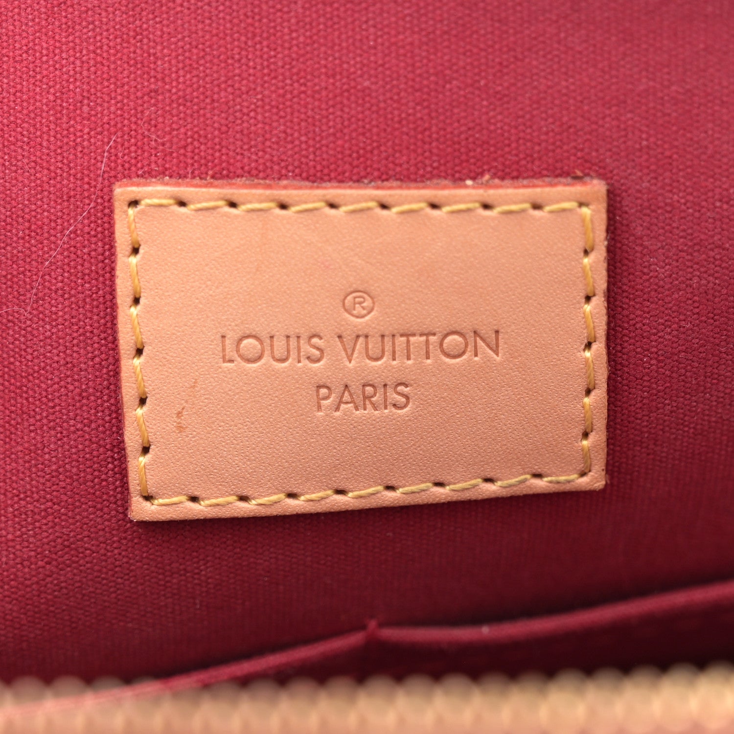 Louis Vuitton Vernis Alma PM Pomme D'Amour 6 of 11