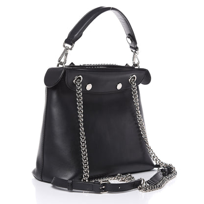 Fendi Vitello Century Opaco Large Back to School Backpack Black 3 of 11