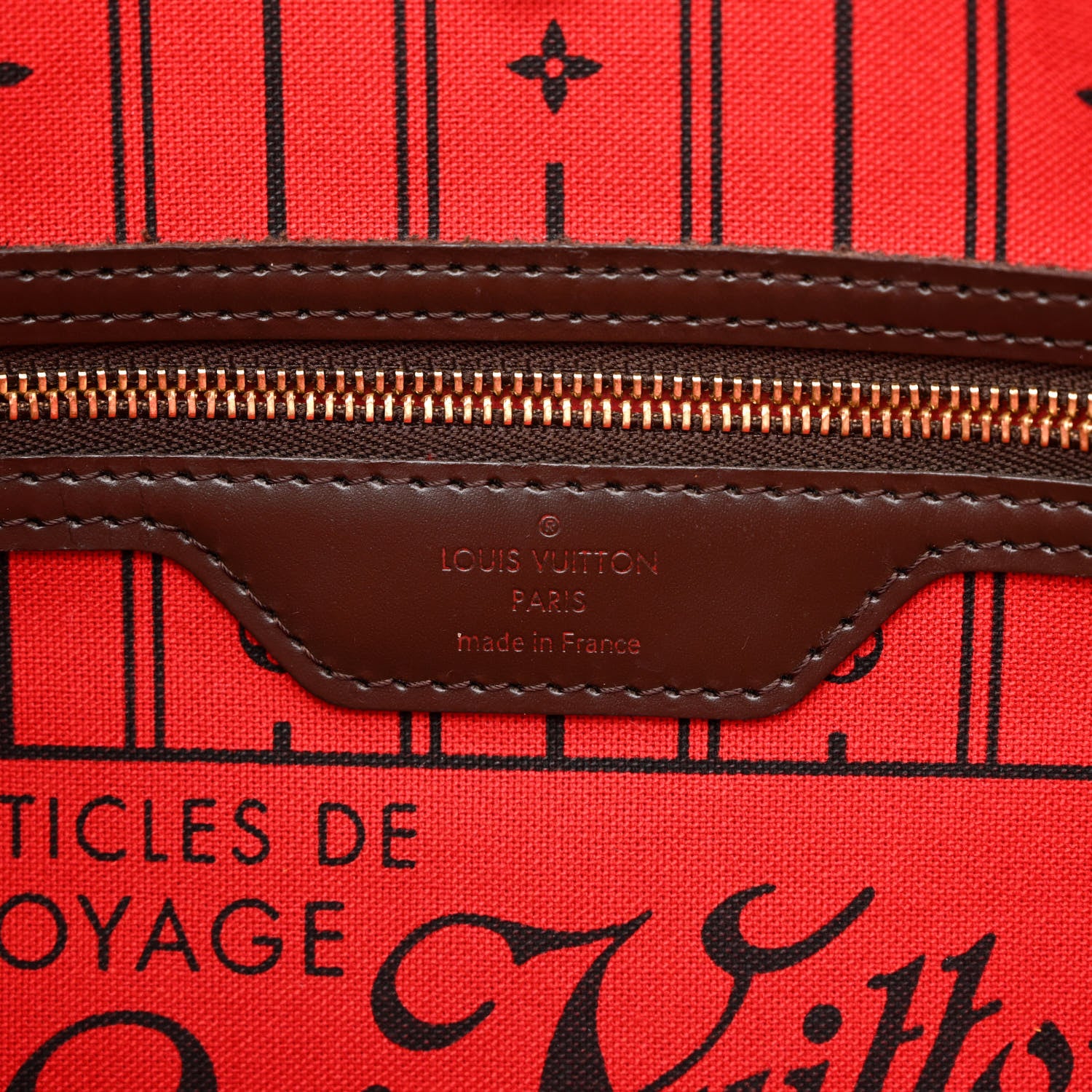 Louis Vuitton Damier Ebene Neverfull PM 6 of 12
