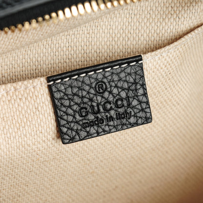 Gucci Pebbled Calfskin Small Soho Disco Bag Black 6 of 7