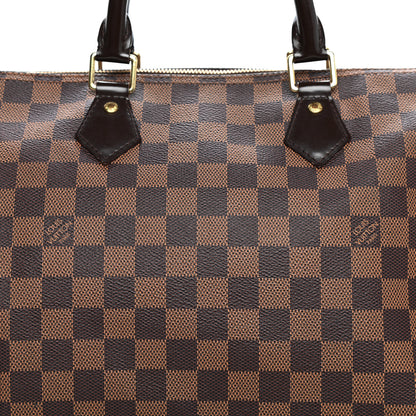 Louis Vuitton Damier Ebene Speedy Bandouliere 35 10 of 10