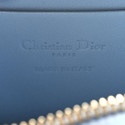 Christian Dior Patent Cannage Lady Dior Phone Holder Cloud Blue 6 of 12