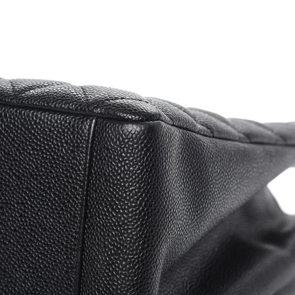 Chanel Caviar Quilted Grand Shopping Tote GST Black 10 of 13