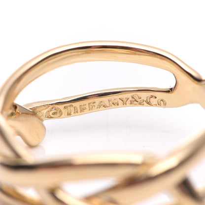 Tiffany 18K Yellow Gold Celtic Knot Ring 48 4.5 4 of 5