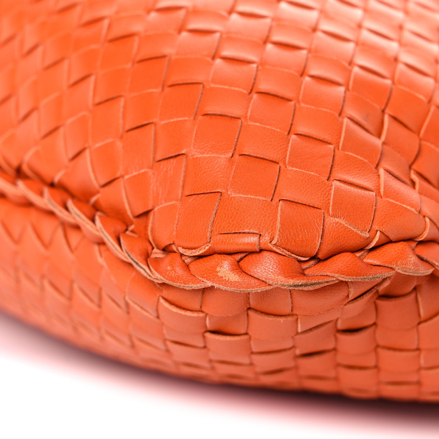 Bottega Veneta Nappa Intrecciato Large Veneta Hobo Orange 7 of 12