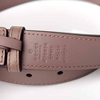 Gucci Calfskin Matelasse GG Marmont Belt Bag 95 38 Porcelain Rose 13 of 13