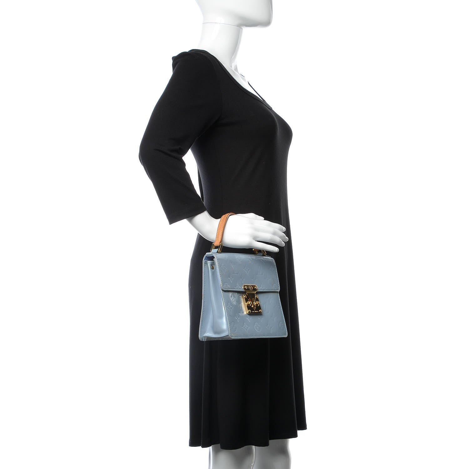 Louis Vuitton Vernis Spring Street Blue 2 of 23