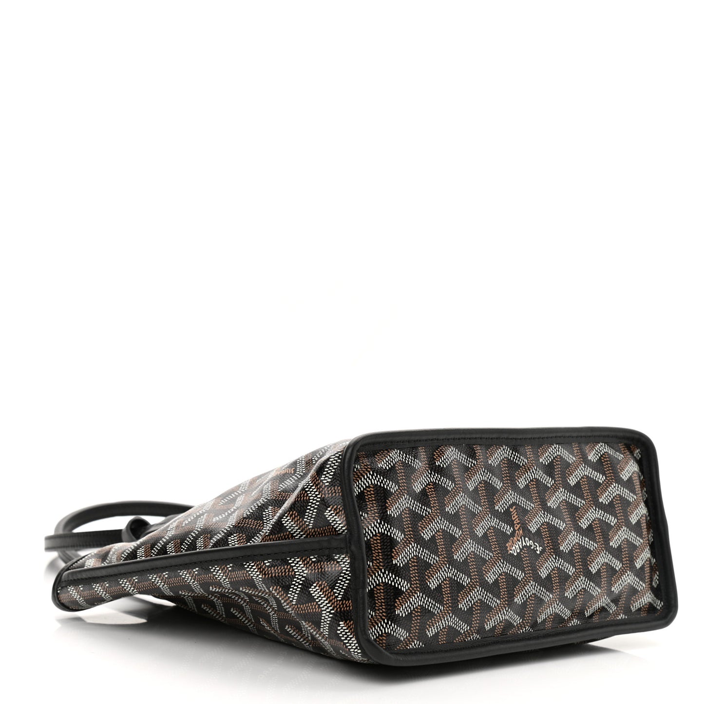 Goyardine Reversible Mini Anjou Black
