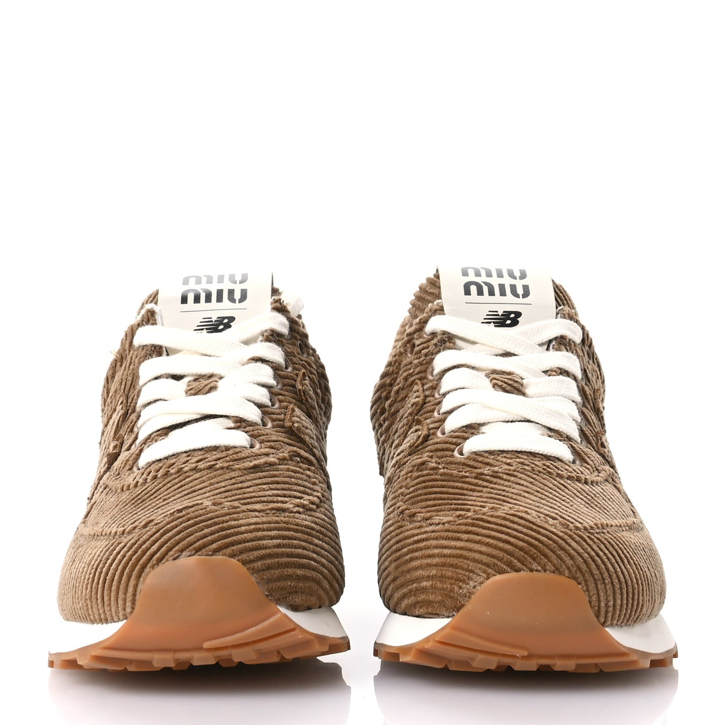 X NEW BALANCE Velvet Corduroy 574 Sneakers 35.5 Cannella