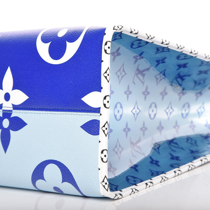Louis Vuitton Monogram Giant Hawaii Onthego Blue 10 of 10