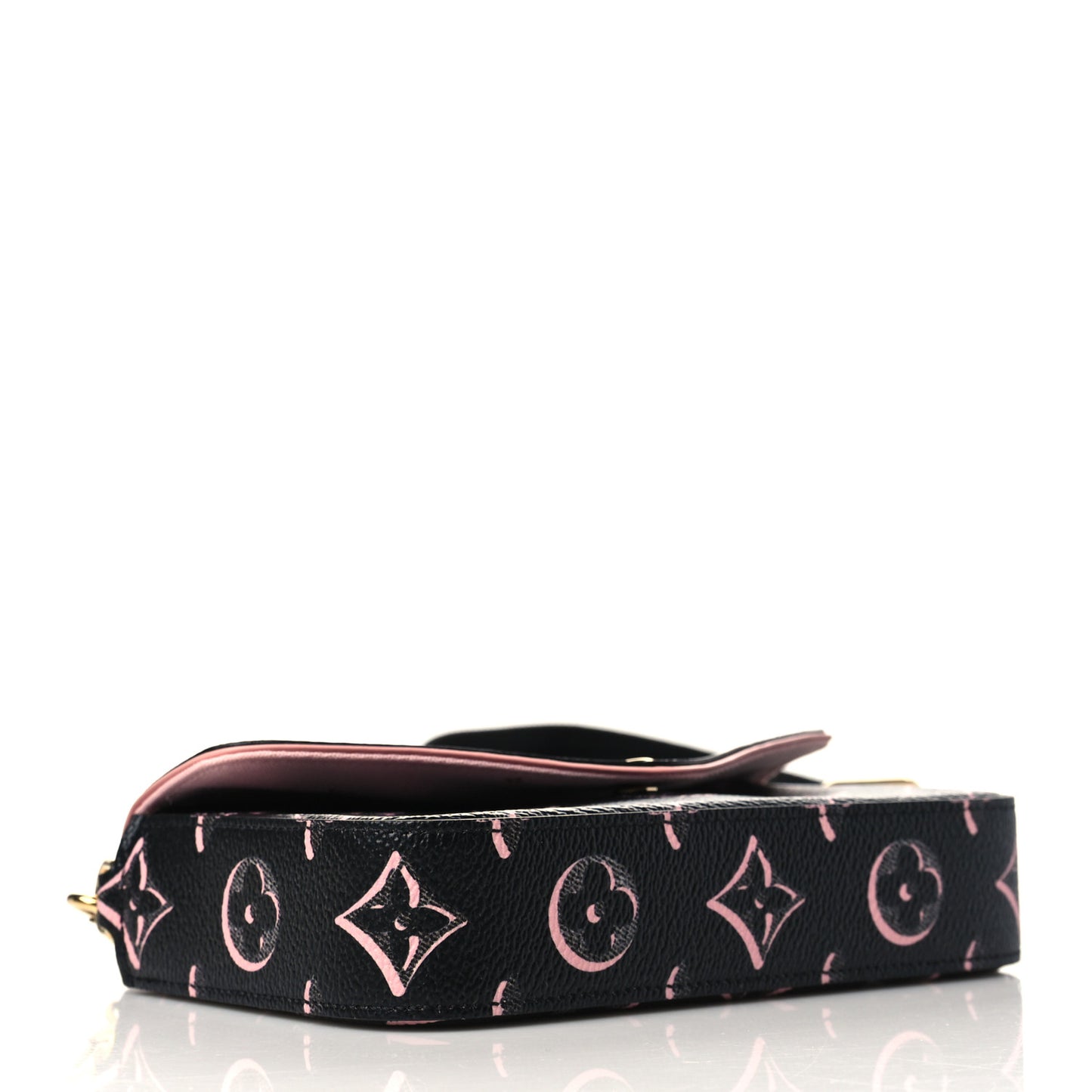 Monogram Fall For You Felicie Strap & Go Black