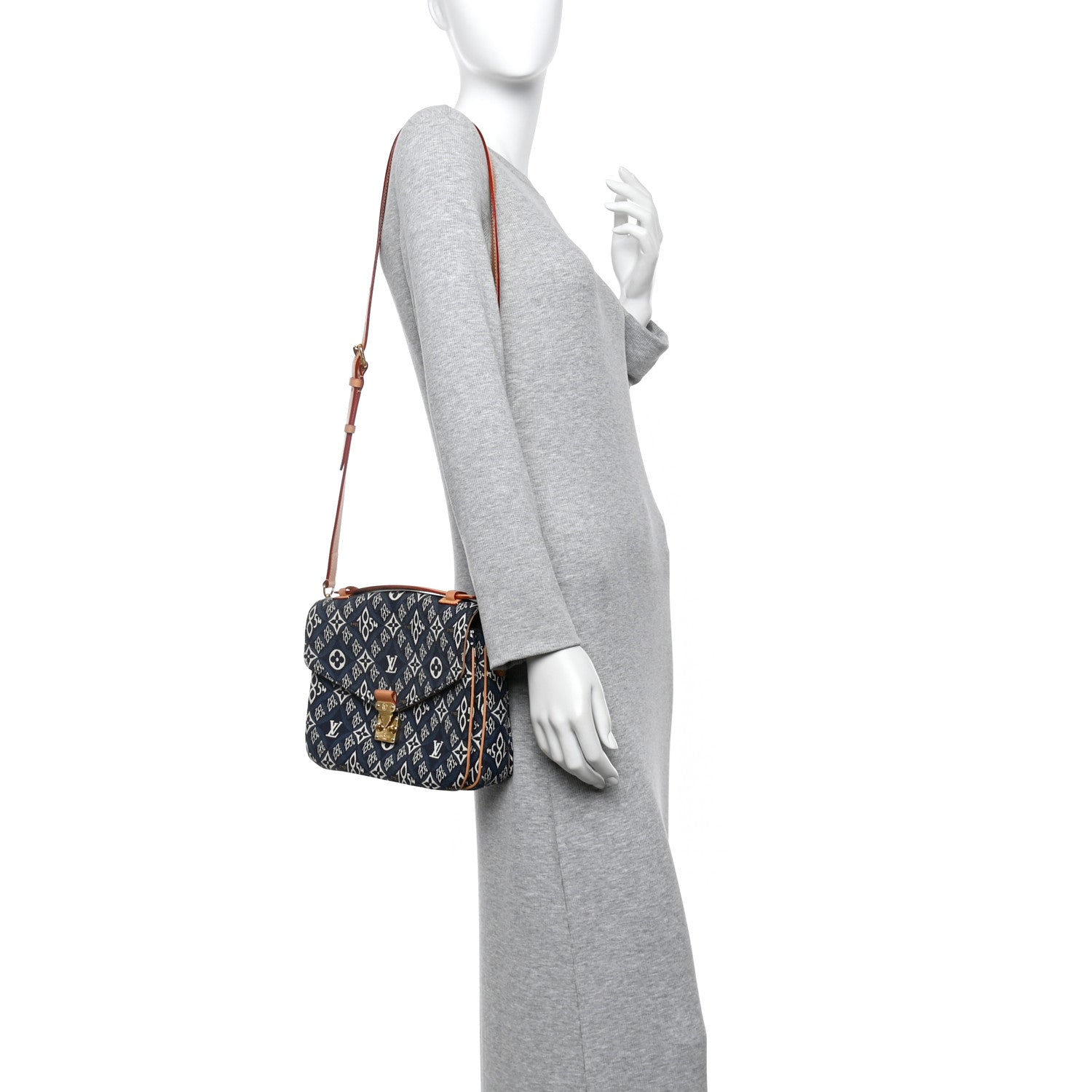 Louis Vuitton Jacquard Since 1854 Pochette Metis Blue 1782194