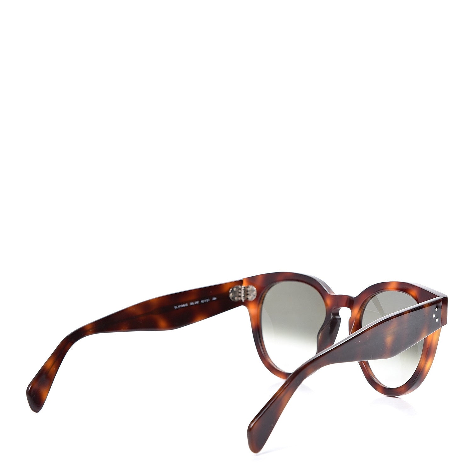 Celine Thin Preppy Sunglasses CL41049/S Tortoise 4 of 7