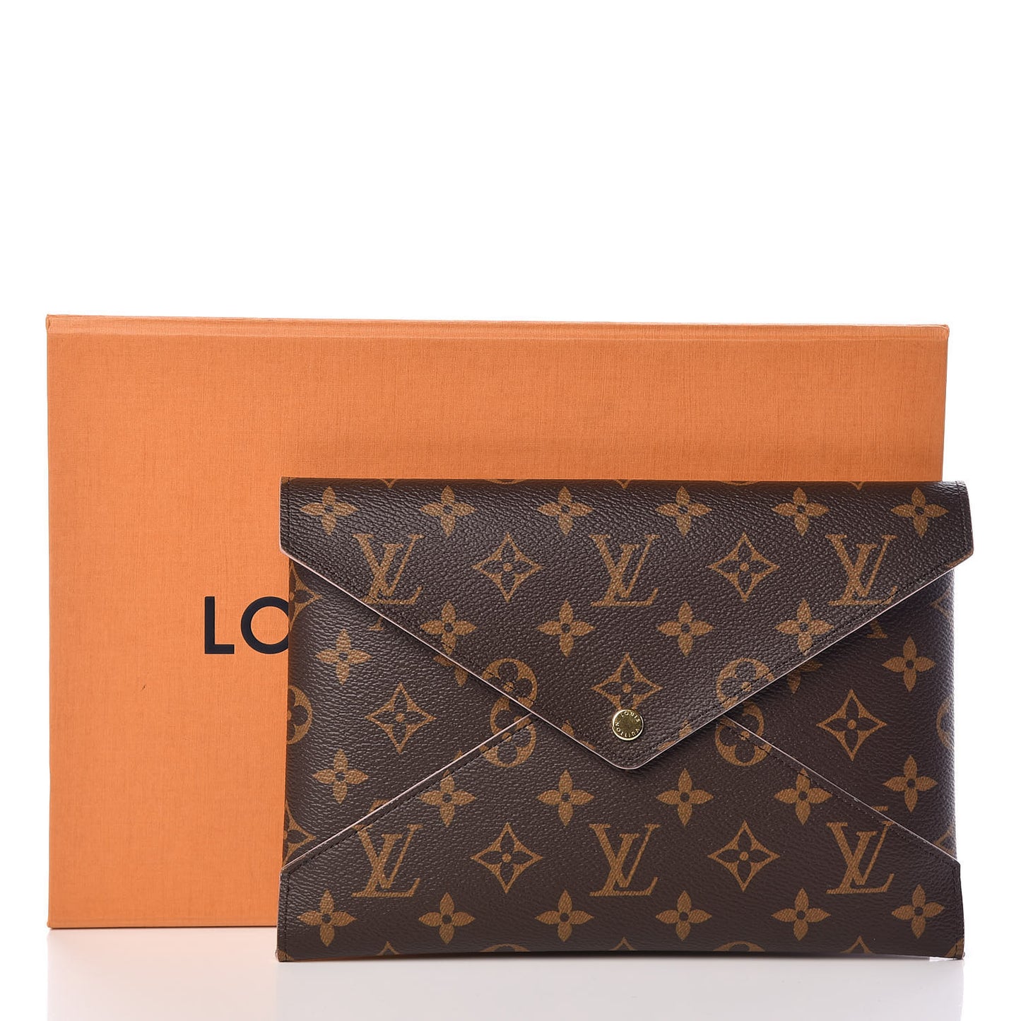 Monogram Large Kirigami Pochette Insert Rose Ballerine