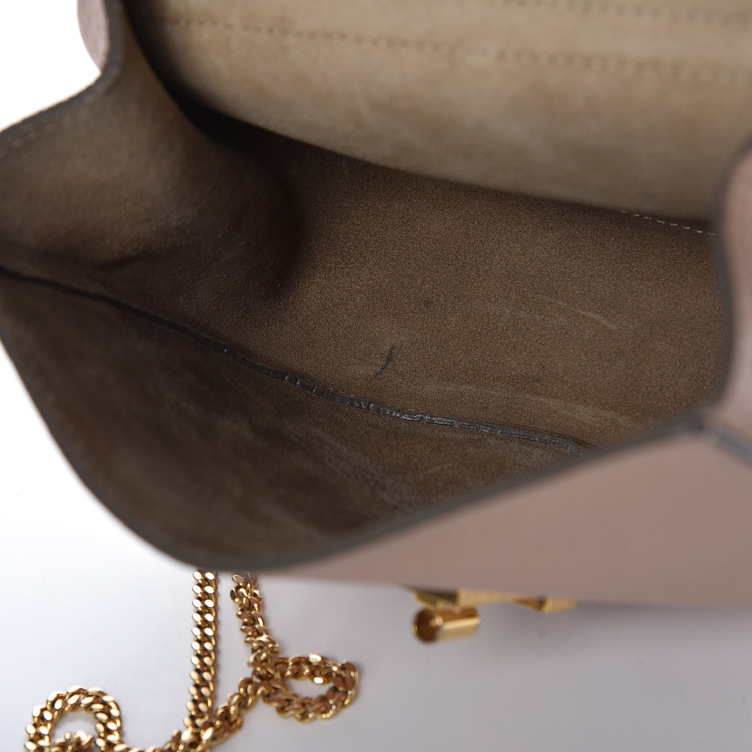 Chloe Grained Goatskin Drew Shoulder Bag Biscotti Beige 6 of 13