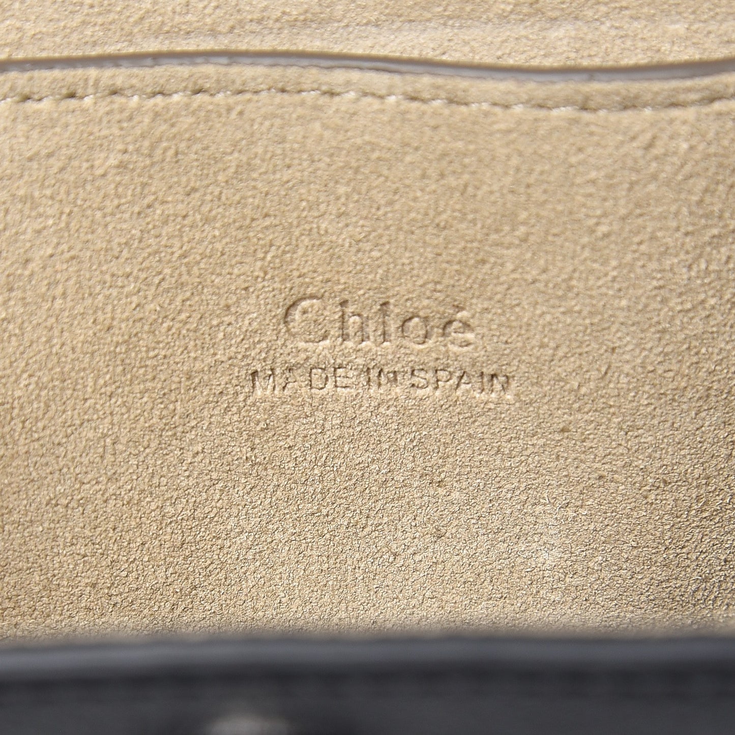 Suede Calfskin Mini Faye Bracelet Bag Black