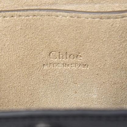 Chloe Suede Calfskin Mini Faye Bracelet Bag Black 7 of 7