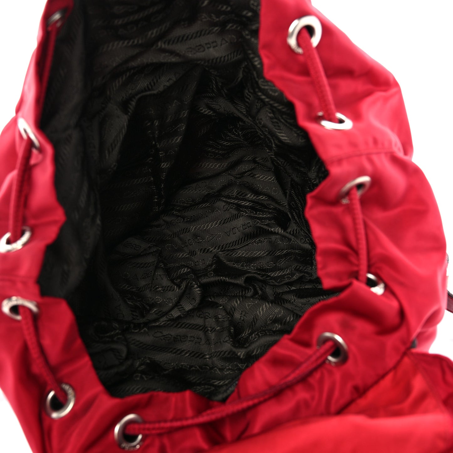Tessuto Nylon Vela Medium Backpack Cerise