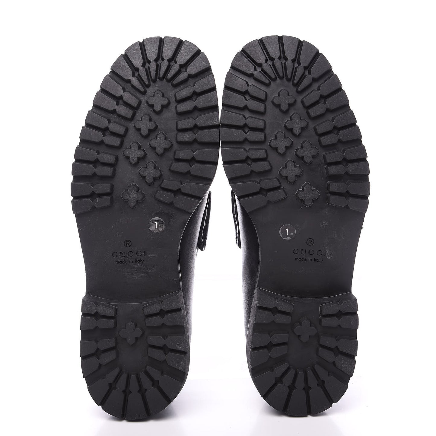 Laredo Calfskin Mens Horsebit Loafers 7 Black