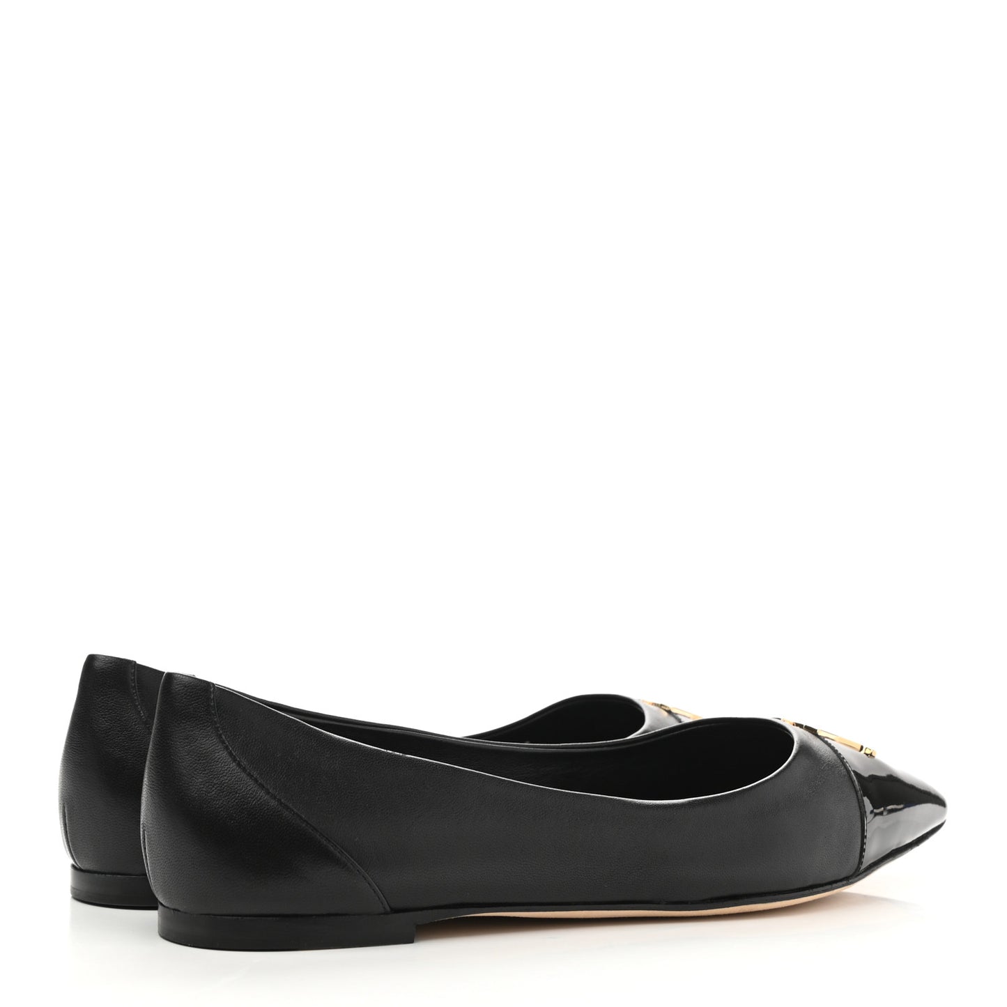 Lambskin Capucines Flat Ballerinas 40 Black