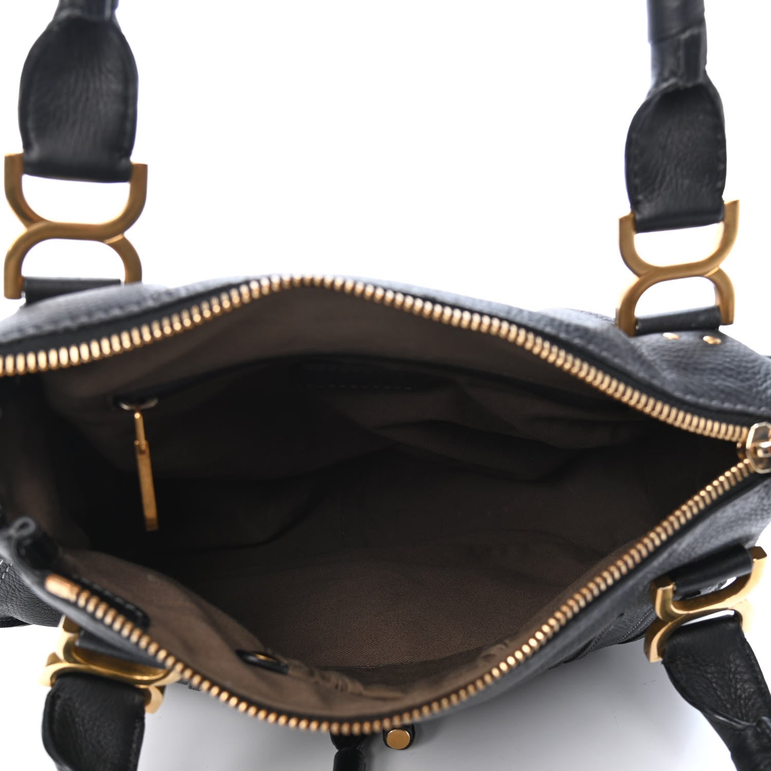 Chloe Calfskin Medium Marcie Satchel Black 5 of 5