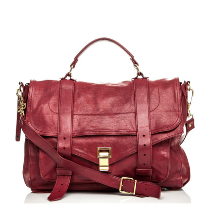 Proenza Schouler Lambskin Medium PS1 Satchel Chianti 1 of 11