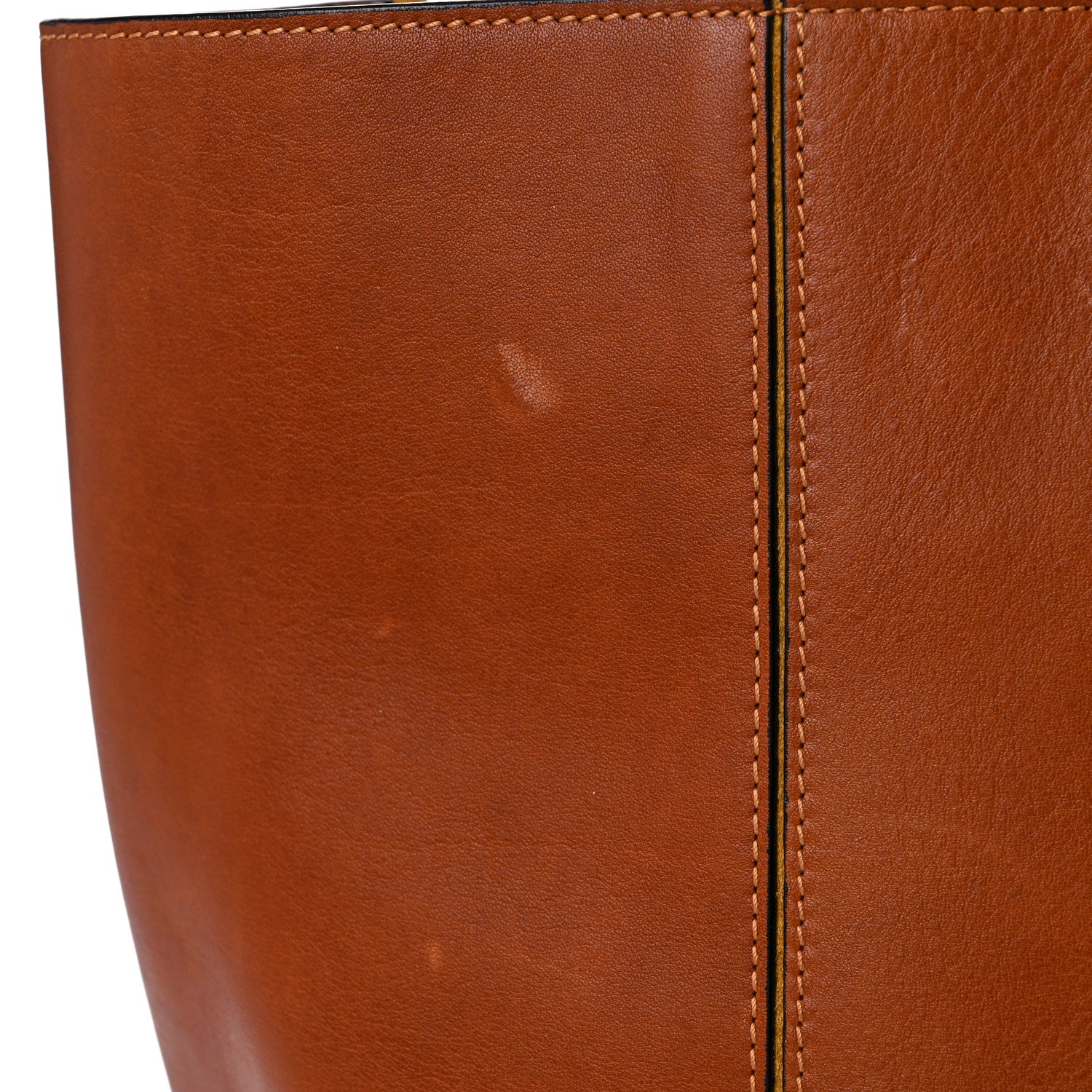 Chloe Smooth Calfskin Medium Milo Shopping Tote Caramel 17 of 20