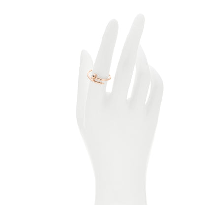 Cartier 18K Pink Gold Small Juste Un Clou Ring 55 7.25 2 of 4