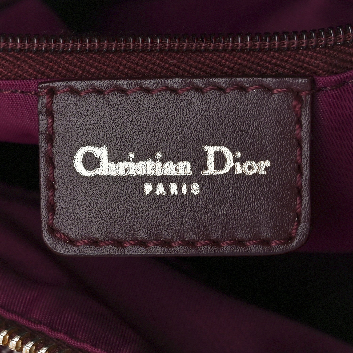 Christian Dior Monogram Boston Red 5 of 10