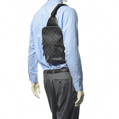 Louis Vuitton Damier Graphite Avenue Sling Backpack 2 of 10