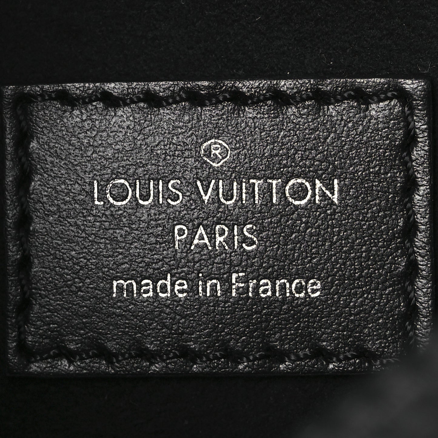 Calfskin Monogram Loop H27 Black
