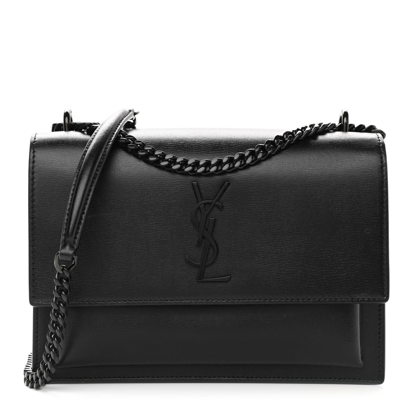 Calfskin Large Monogram Sunset Black