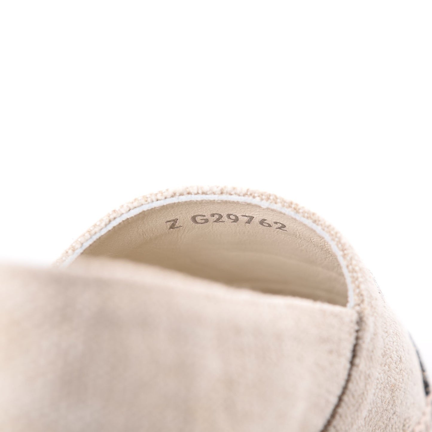Linen Sequin CC Espadrilles 36 Beige Black