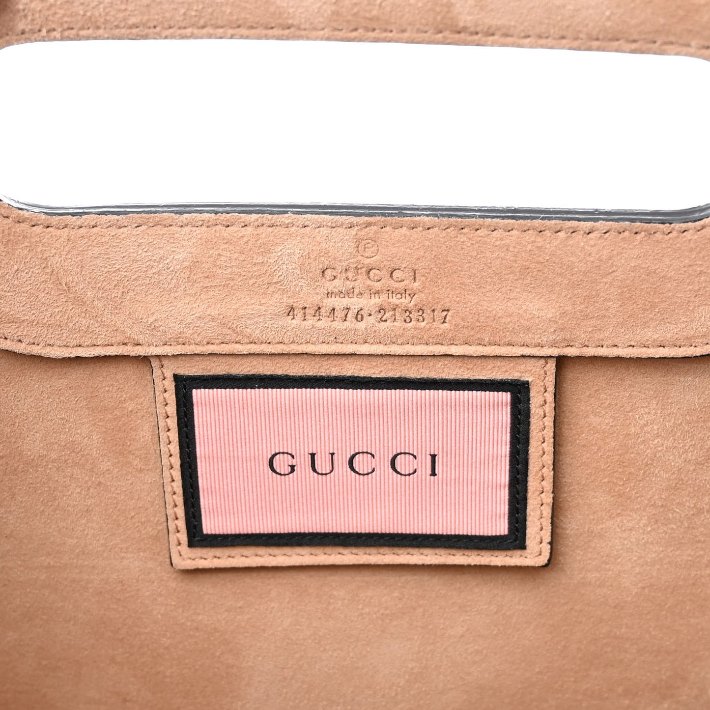 Calfskin GucciGhost Real Medium XL Tote Black Yellow